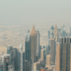 Aerial view of Dubai’s Sheikh Zayed Road skyline, representing the cost of setting up a company in Dubai.